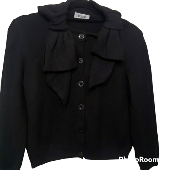 Moschino Virgin Wool Cardigan - Picture 1 of 15